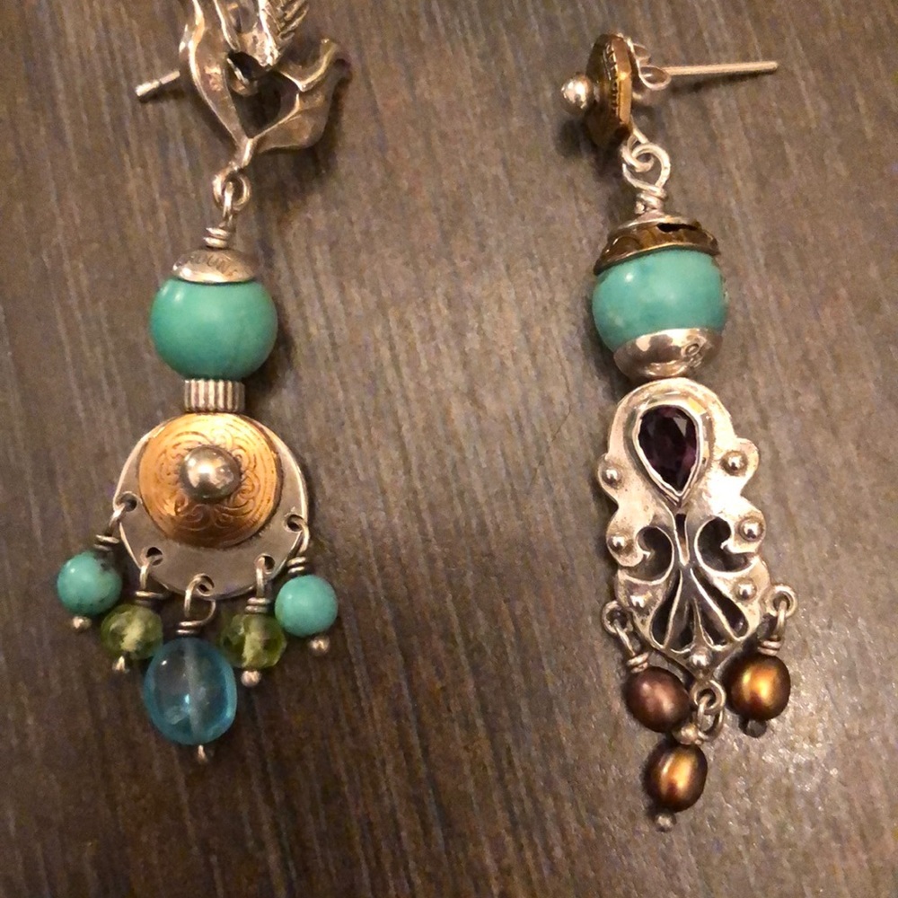 Beautiful Beth Orduna Design drop earrings